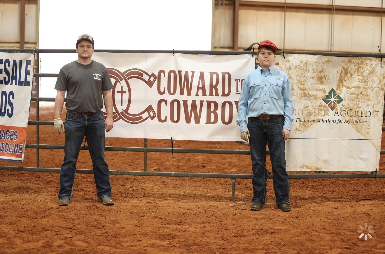 Past Coward To Cowboy roping event